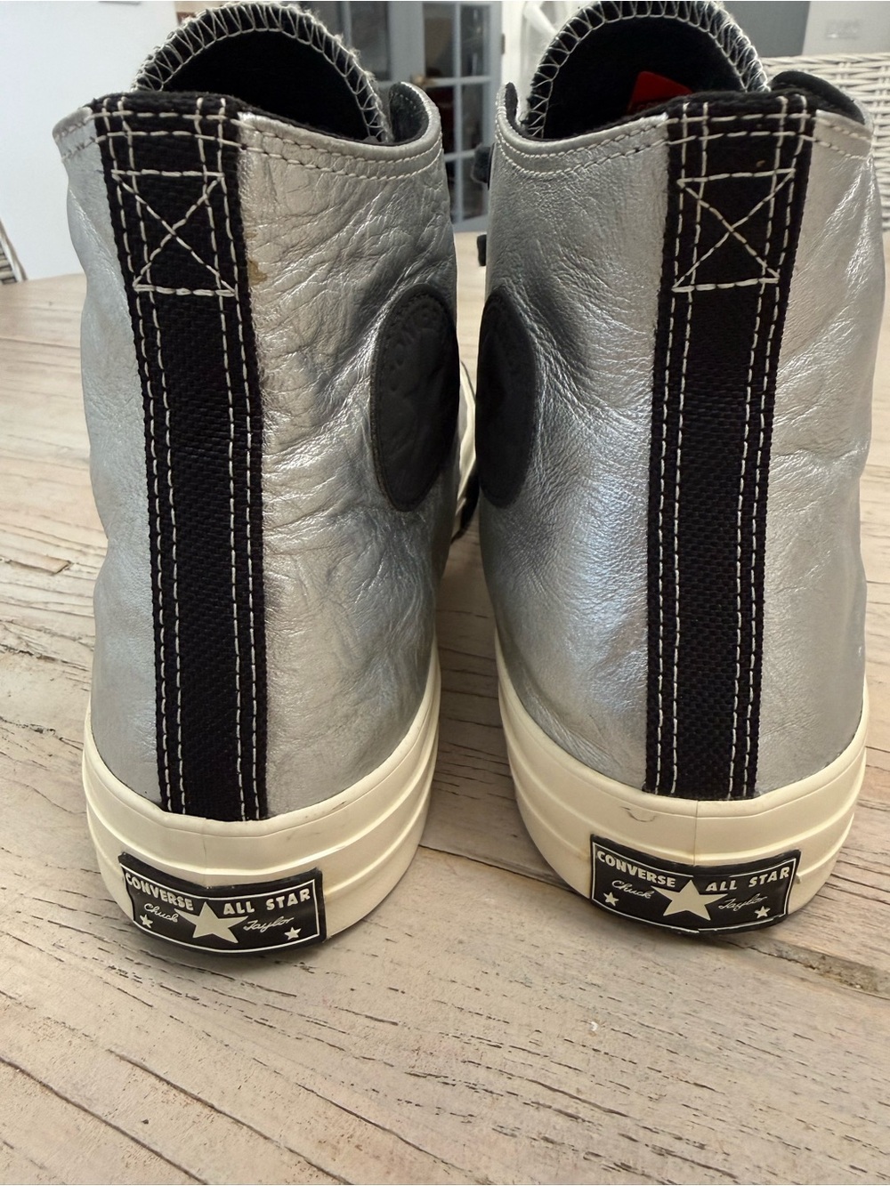 Men’s Converse Chuck 70 High Silver size 12 - Picture 15 of 16